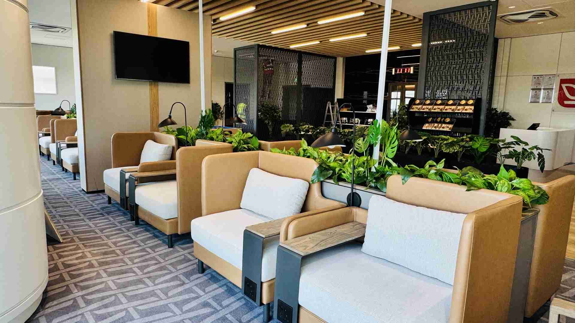 Paragon Premium Lounge business lounge at Simon Mwansa Kapwepwe International Airport (NLA)