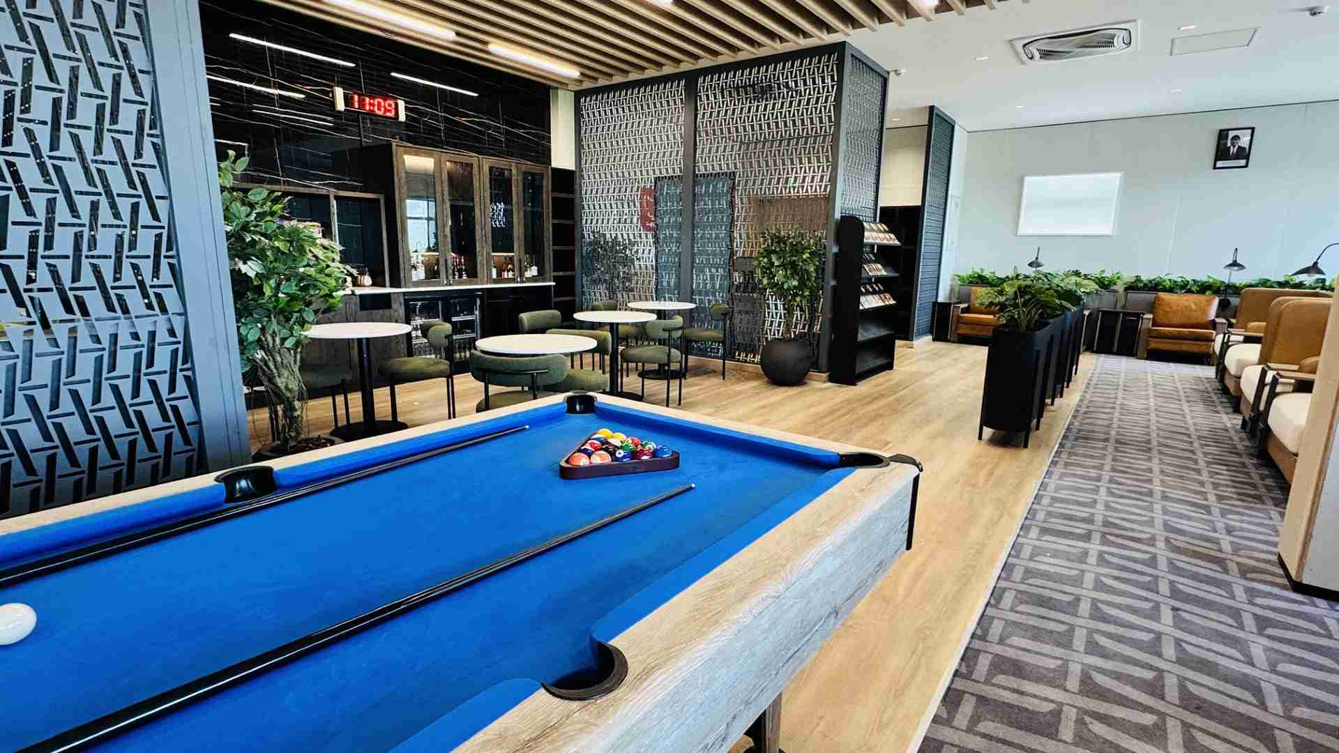 Paragon Premium Lounge business lounge at Simon Mwansa Kapwepwe International Airport (NLA)