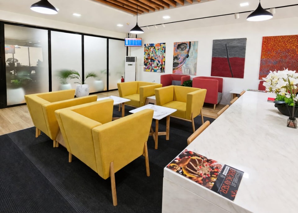 Altclub Lounge business lounge at Murtala Muhammed International Airport (LOS)
