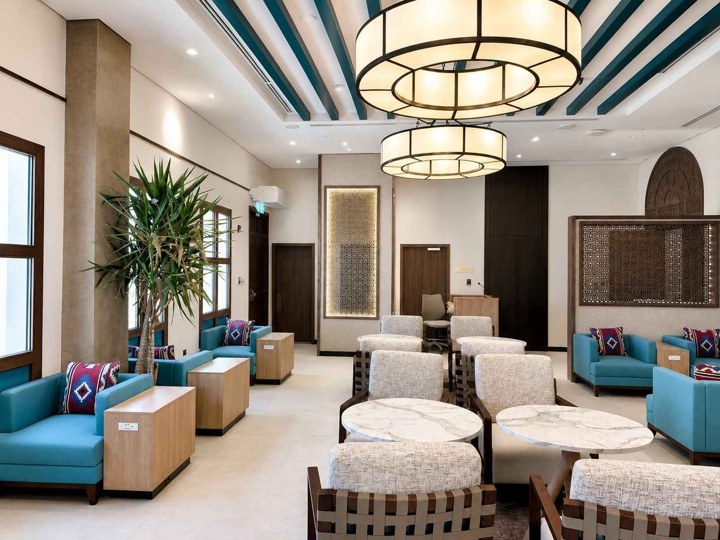 Plaza Premium Lounge business lounge at Wedjh Airport (EJH)