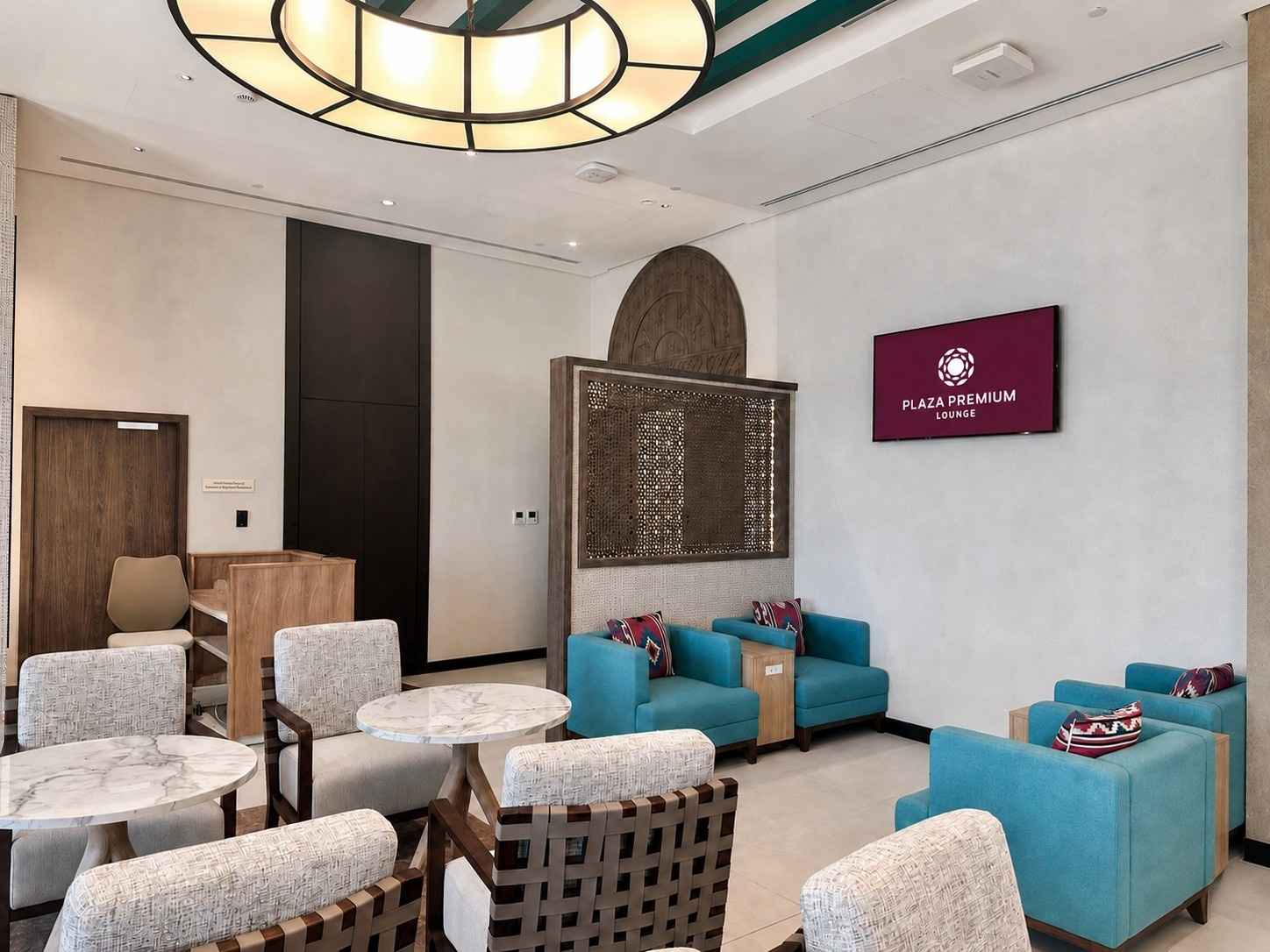 Plaza Premium Lounge business lounge at Wedjh Airport (EJH)
