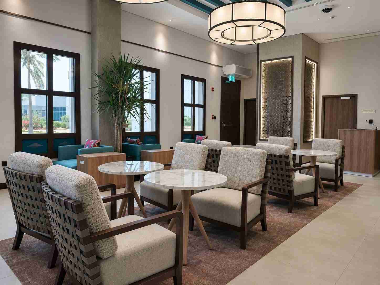 Plaza Premium Lounge business lounge at Wedjh Airport (EJH)