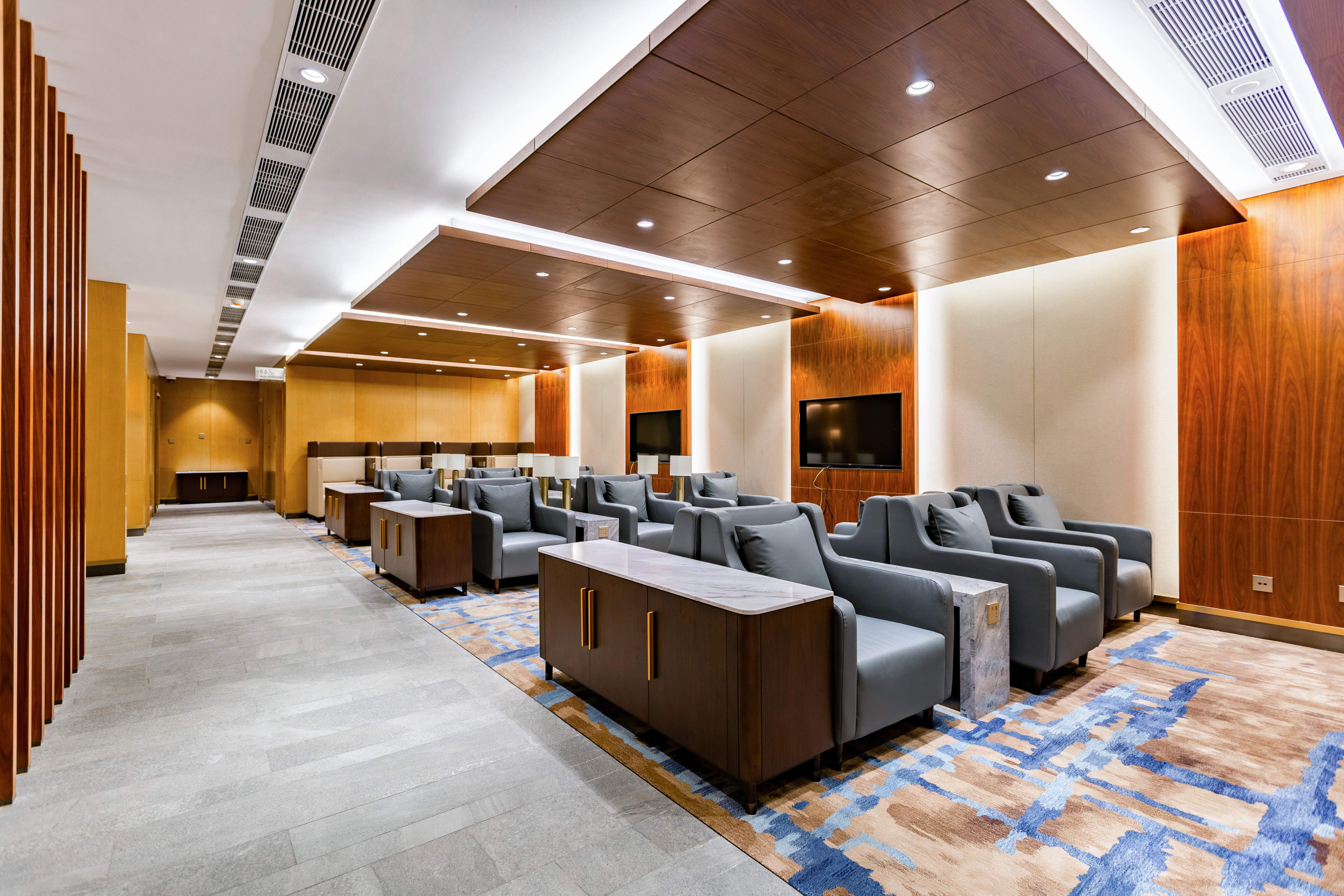 Dragonpass Lounge V4 business lounge at Qingdao Liuting International Airport (TAO)