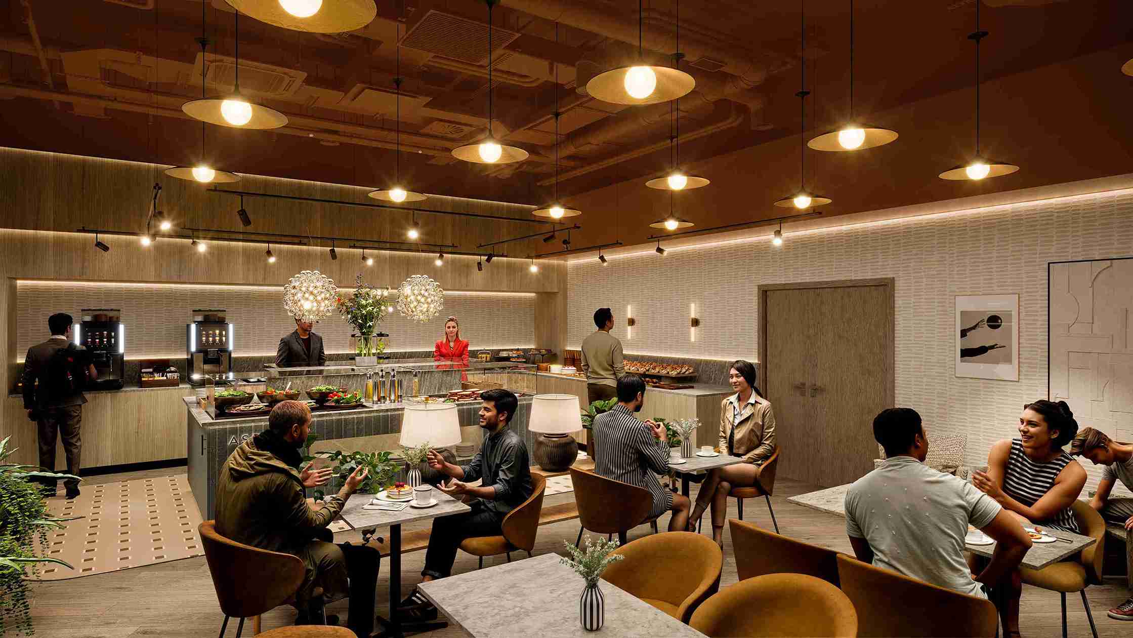 Aspire Lounge (Non-Schengen) business lounge at Stockholm Arlanda Airport (ARN)