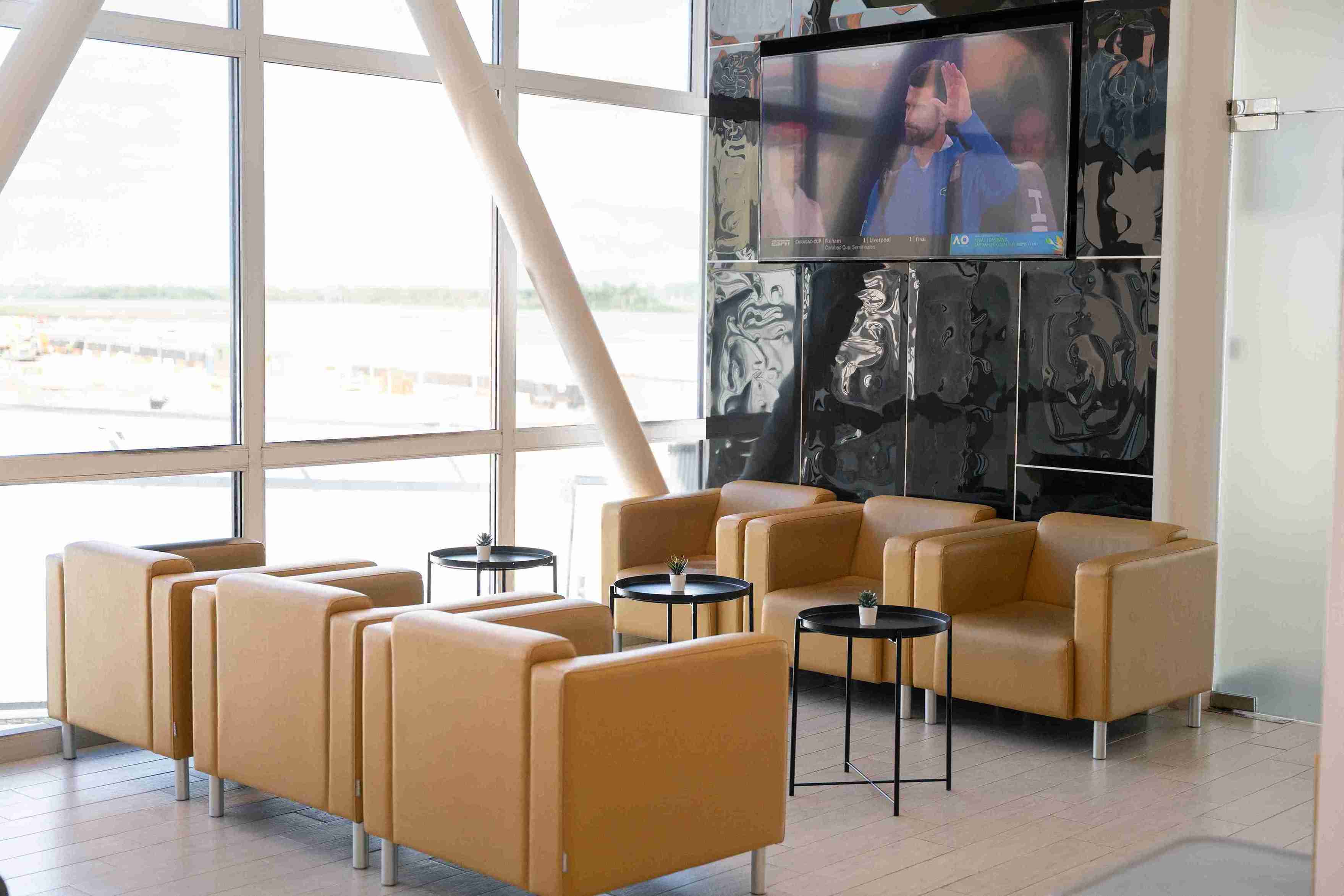 Zafiro business lounge at Cibao International Airport (STI)
