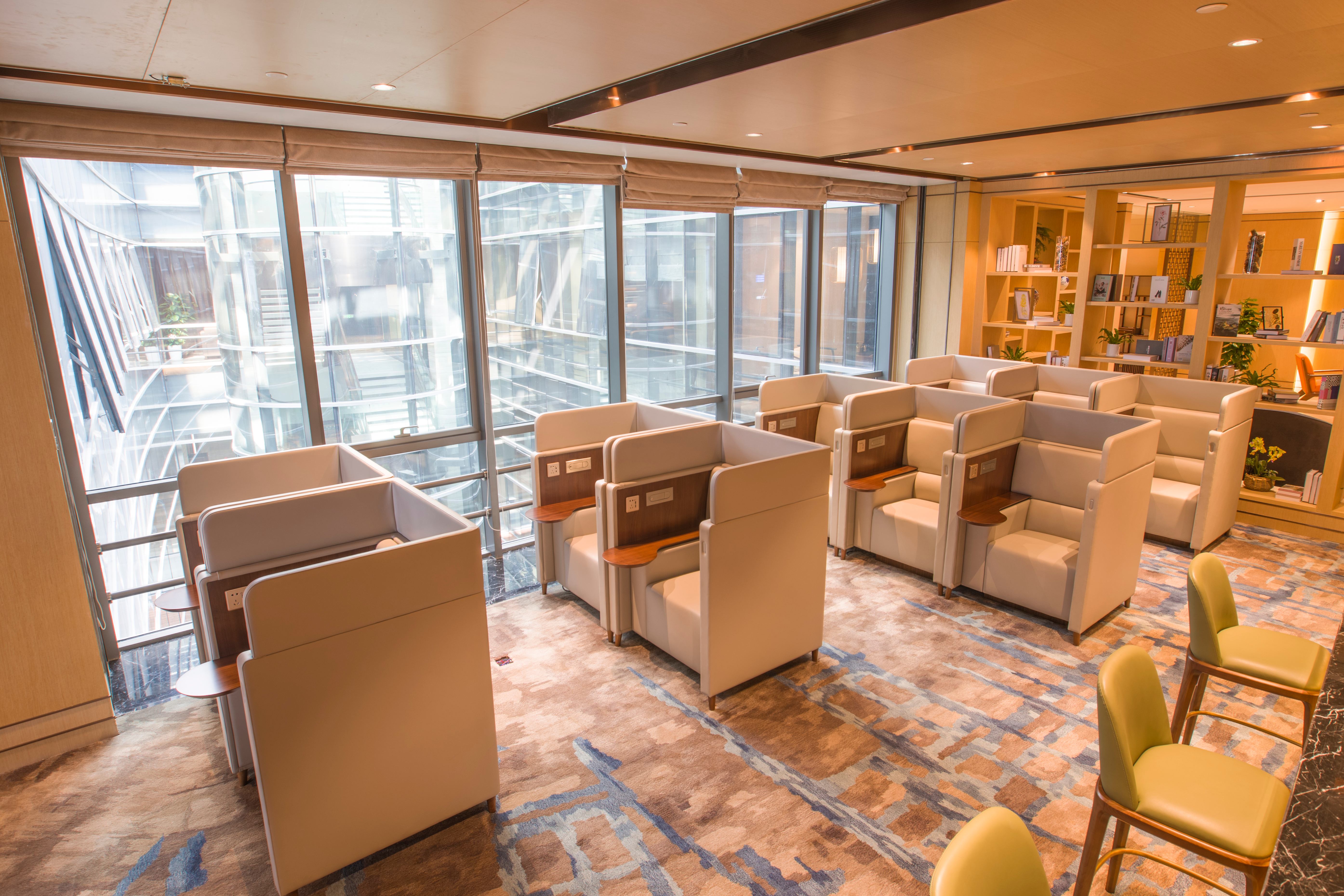 国际环亚机场贵宾室 business lounge at Qingdao Liuting International Airport (TAO)