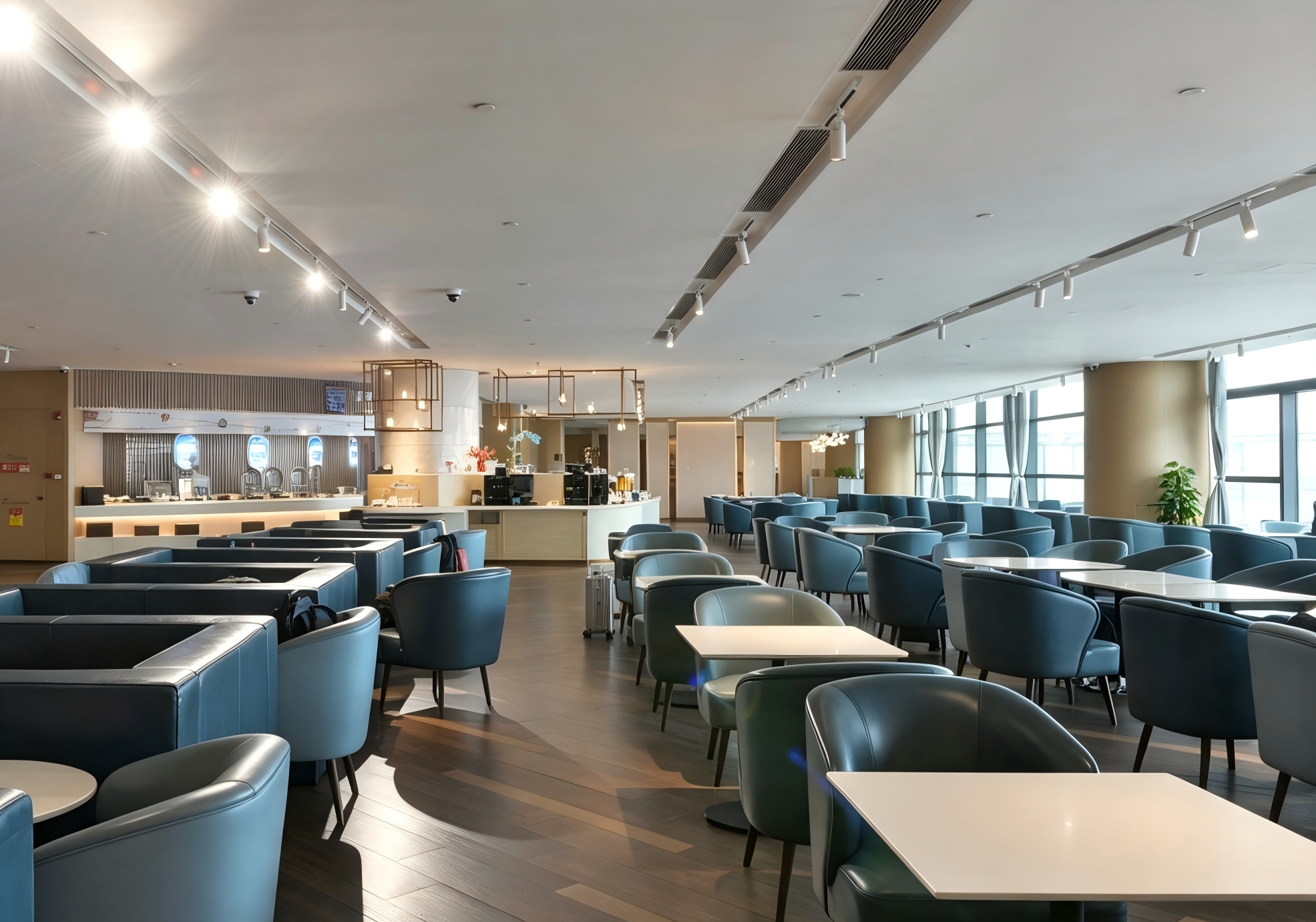 China Eastern Lounge No. 137 (International Satellite Hall) business lounge at Shanghai Pudong International Airport (PVG)