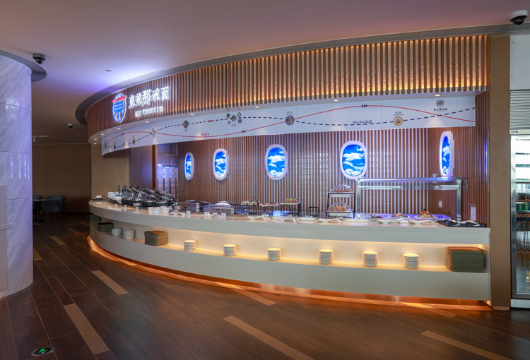 China Eastern Lounge No. 137 (International Satellite Hall) business lounge at Shanghai Pudong International Airport (PVG)