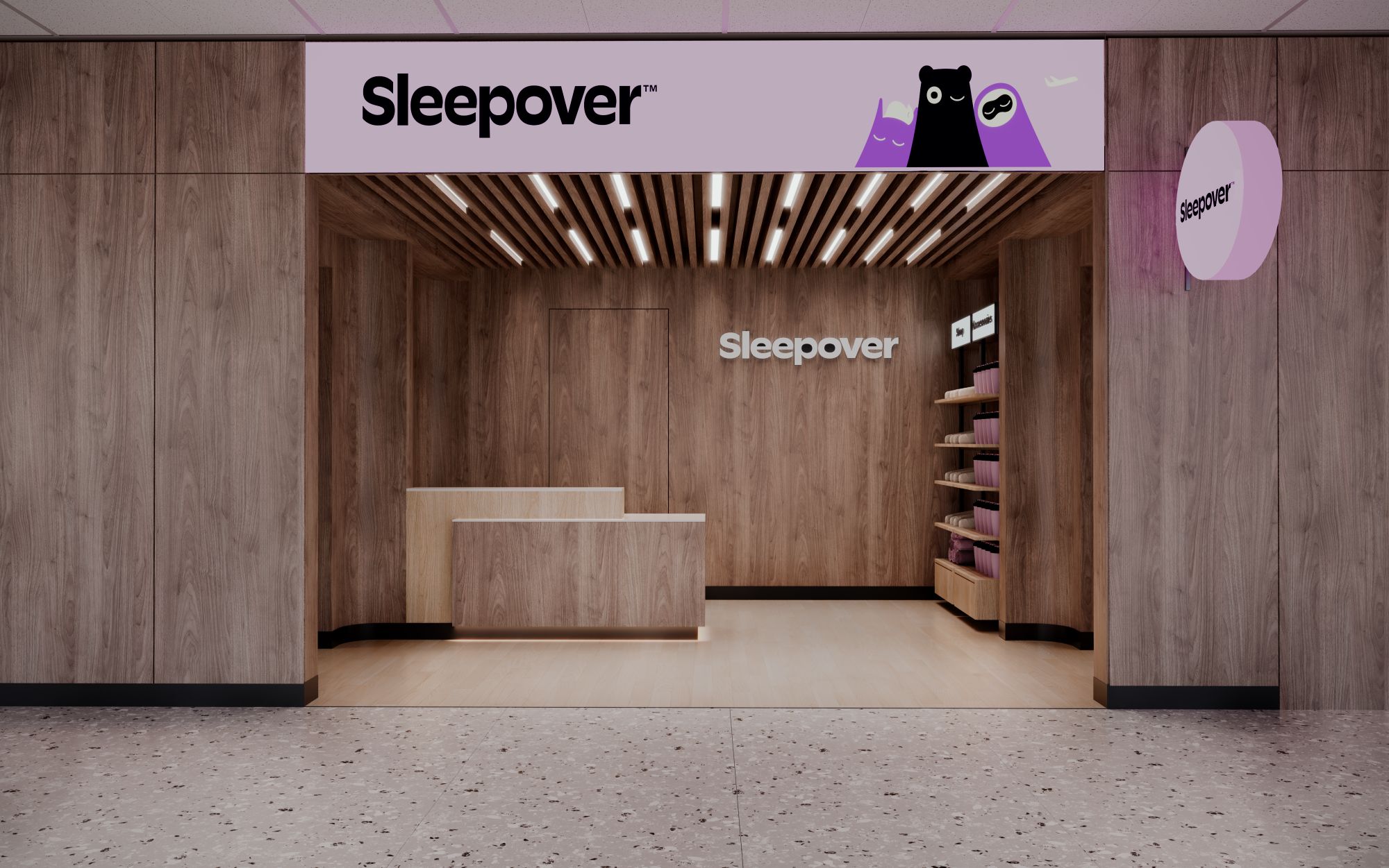 Sleepover North Node - Gate C40 business lounge at Hamad International Airport (DOH)