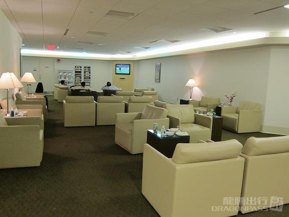 Air France Lounge business lounge at Logan International Airport (BOS)