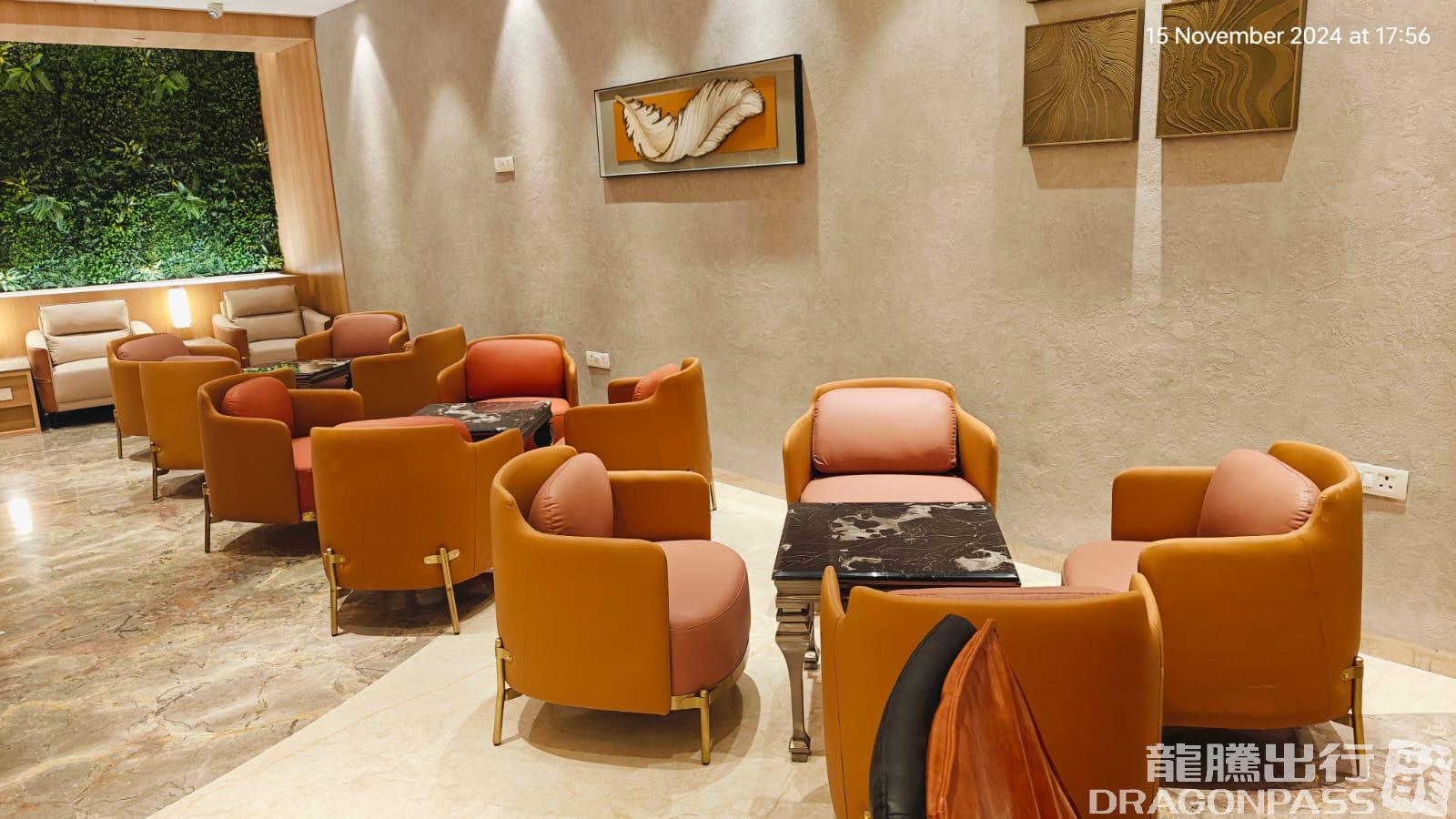 Elysian Executive Lounge - Domestic business lounge at Pune Airport (PNQ)