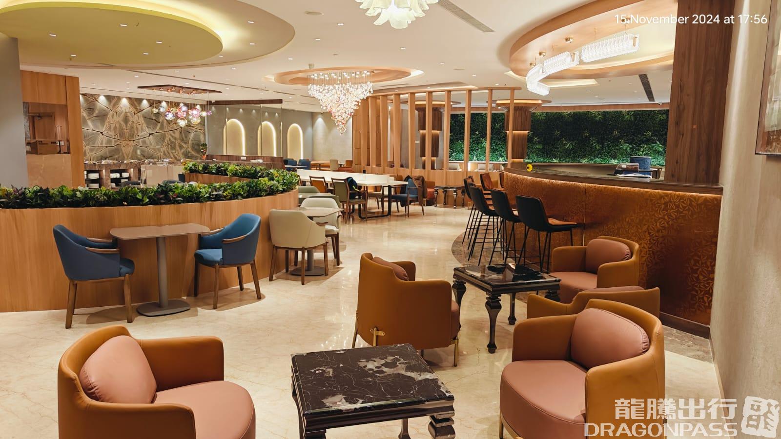 Elysian Executive Lounge - Domestic business lounge at Pune Airport (PNQ)