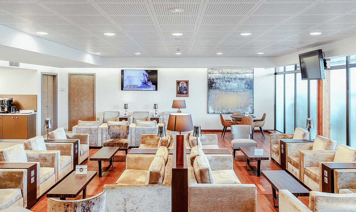 Full VIP vip lounge at Libreville Airport (LBV)