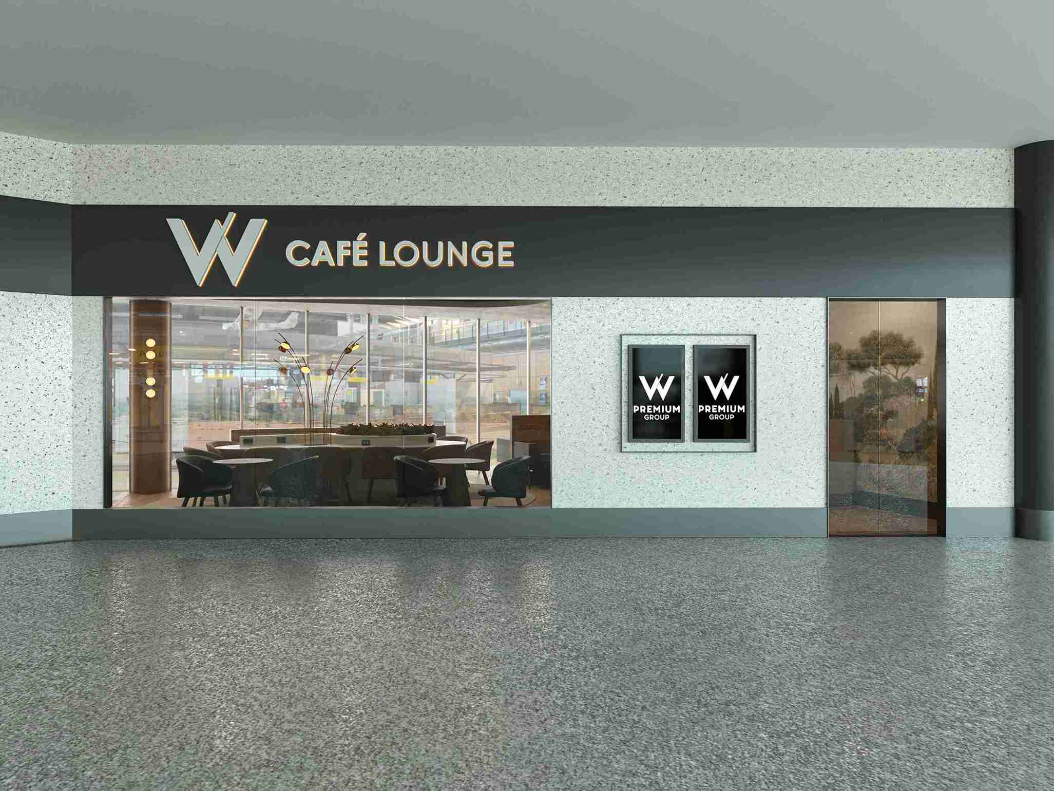 W Cafe Lounge Maringa business lounge at Regional De Maringa (MGF)