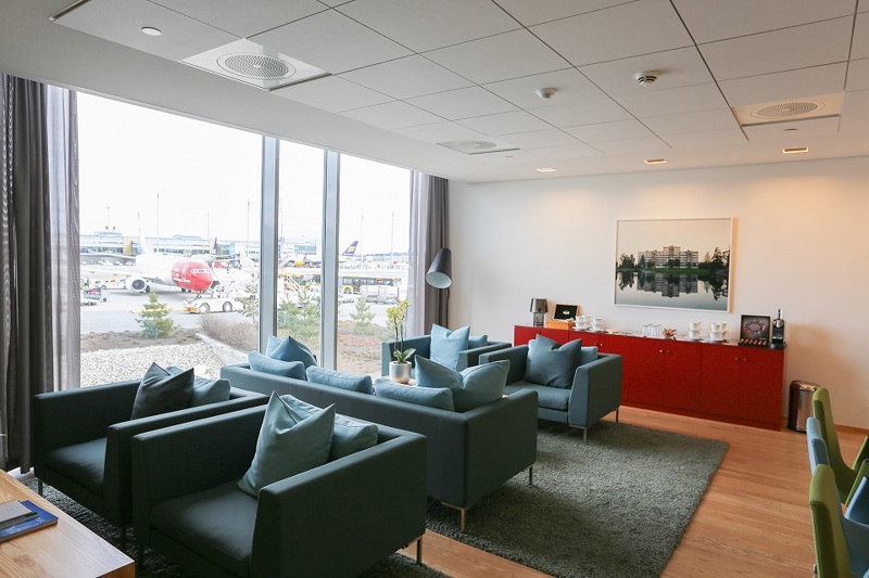 VIP Terminal vip lounge at Oslo Airport Gardermoen (OSL)