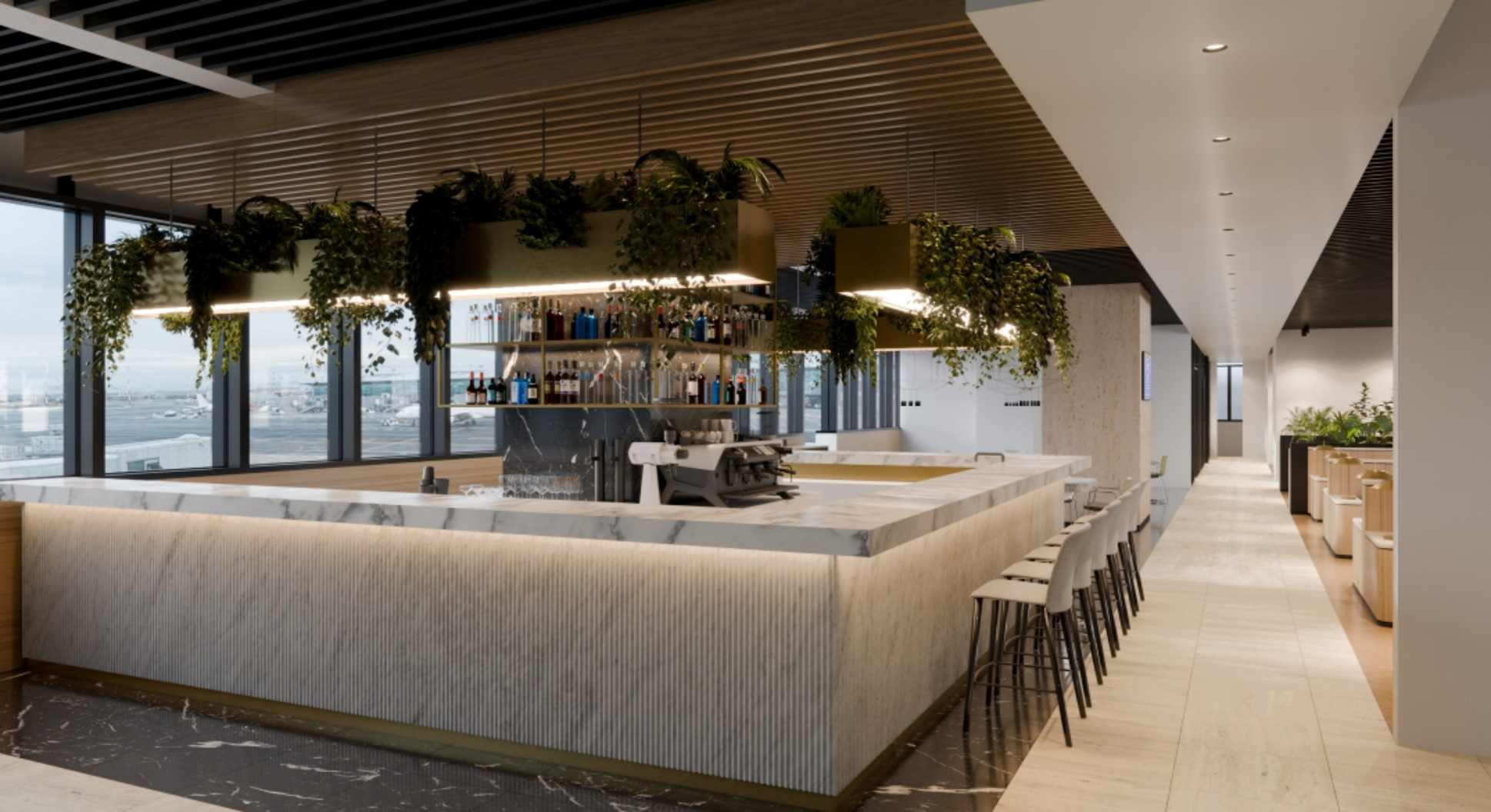 Prima Vista Lounge business lounge at Leonardo da Vinci-Fiumicino Airport (FCO)