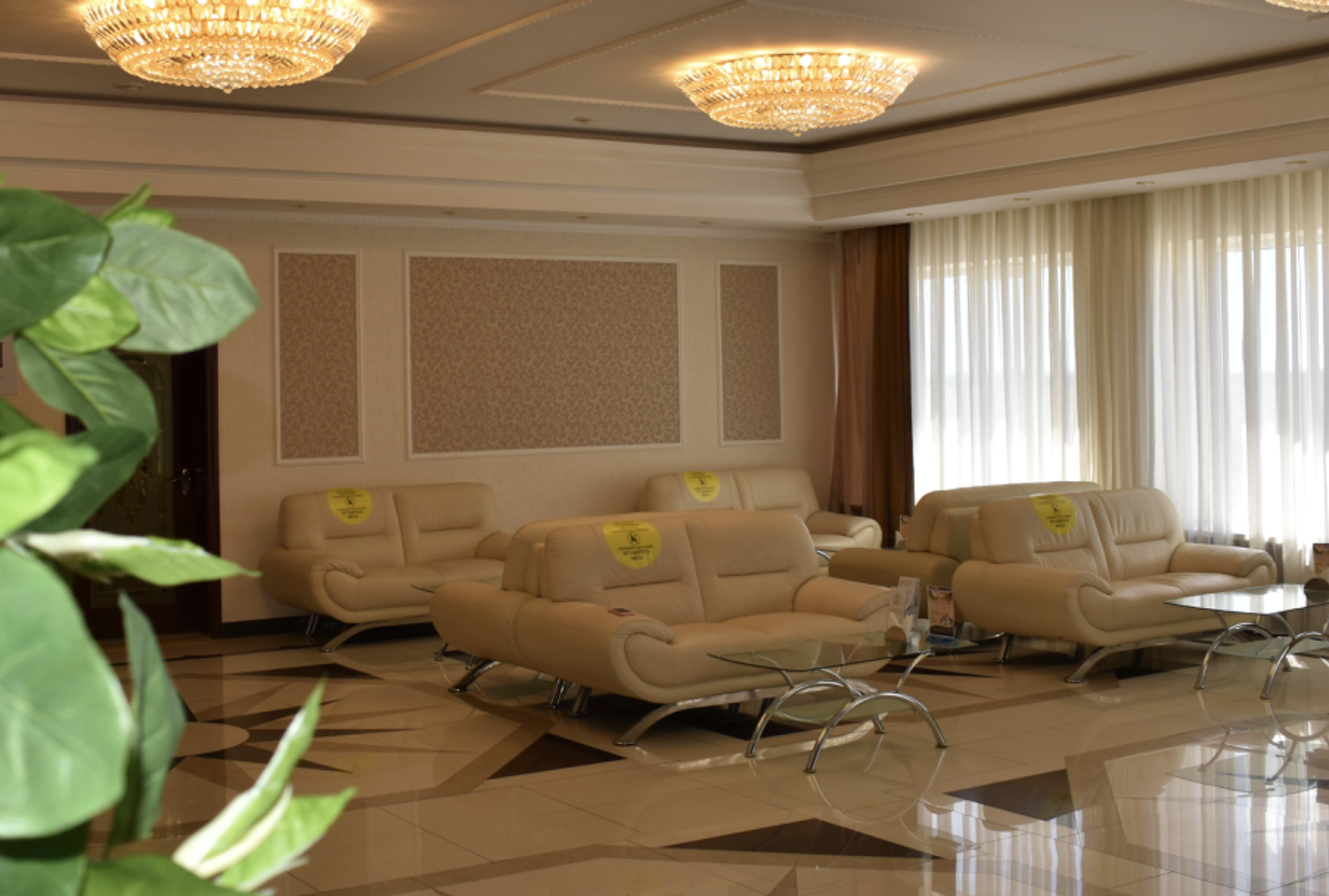 CIP hall vip lounge at Karaganda Airport (KGF)