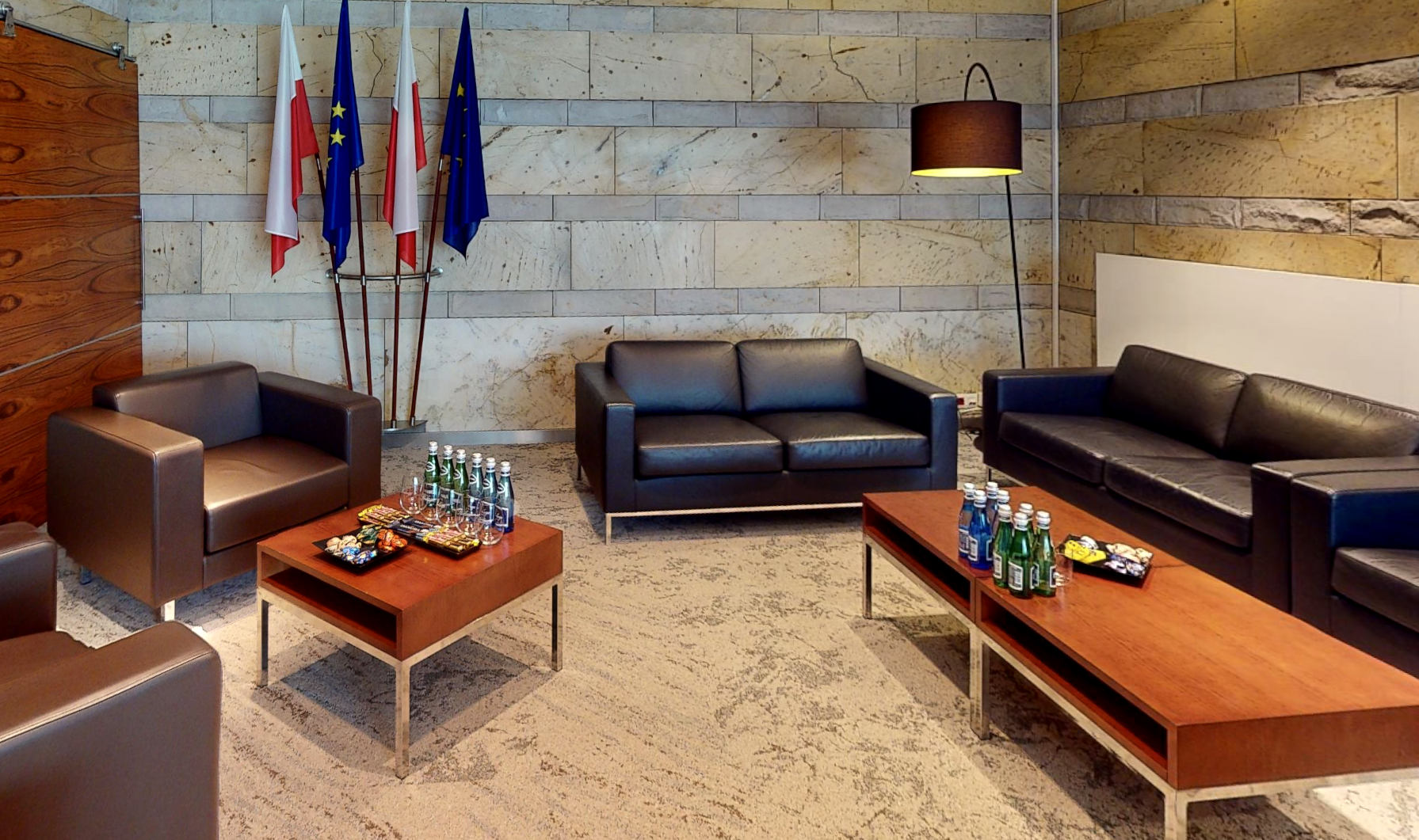 Full VIP vip lounge at J. Paul II International Airport Krakow-Balice (KRK)