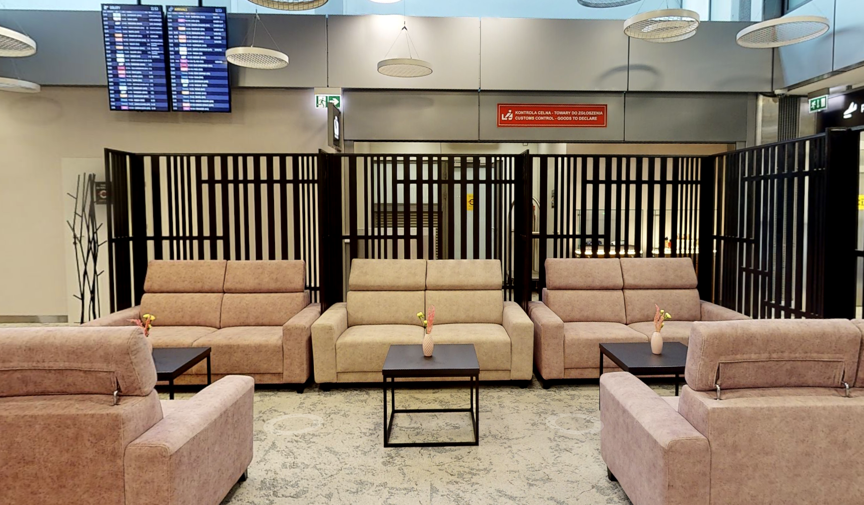 Full VIP vip lounge at J. Paul II International Airport Krakow-Balice (KRK)