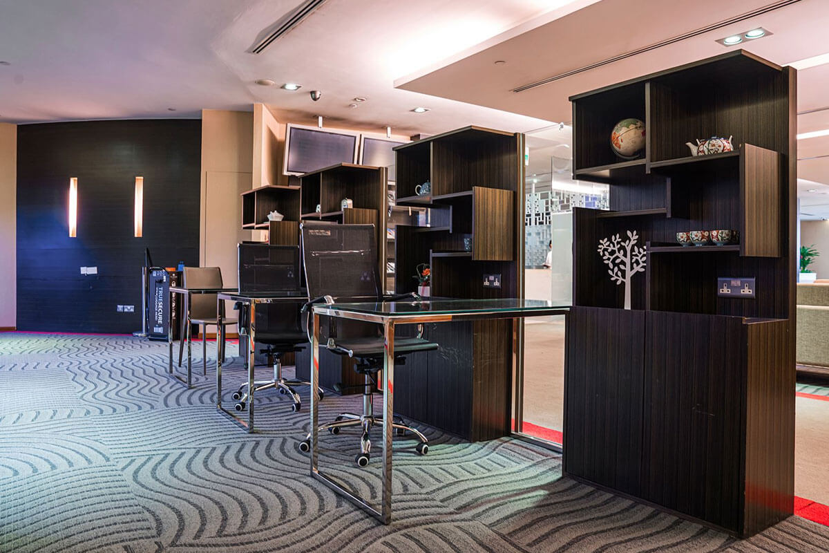 CIP Terminal QuaySide vip lounge at Changi International Airport (SIN)