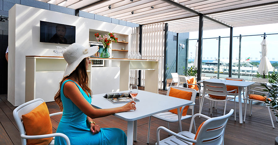 Full VIP vip lounge at Varna Airport (VAR)