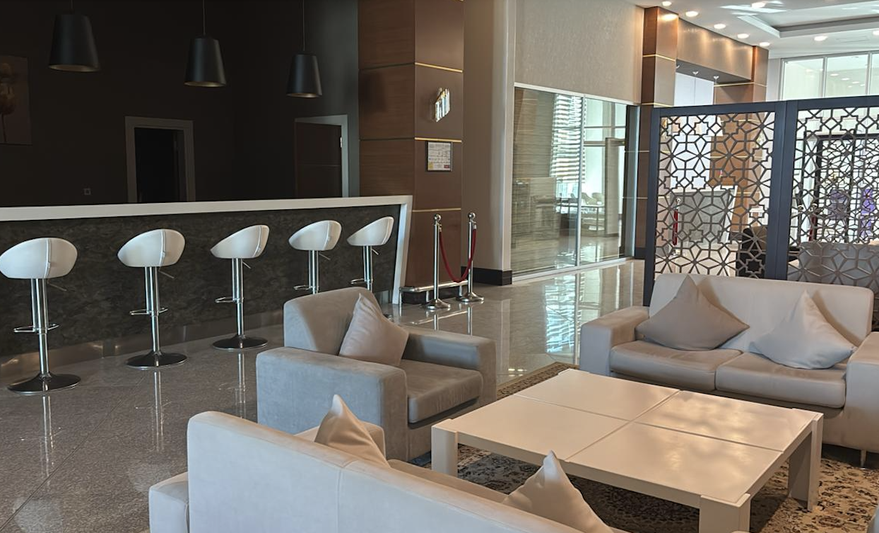 CIP hall vip lounge at Gyandzha Airport (KVD)