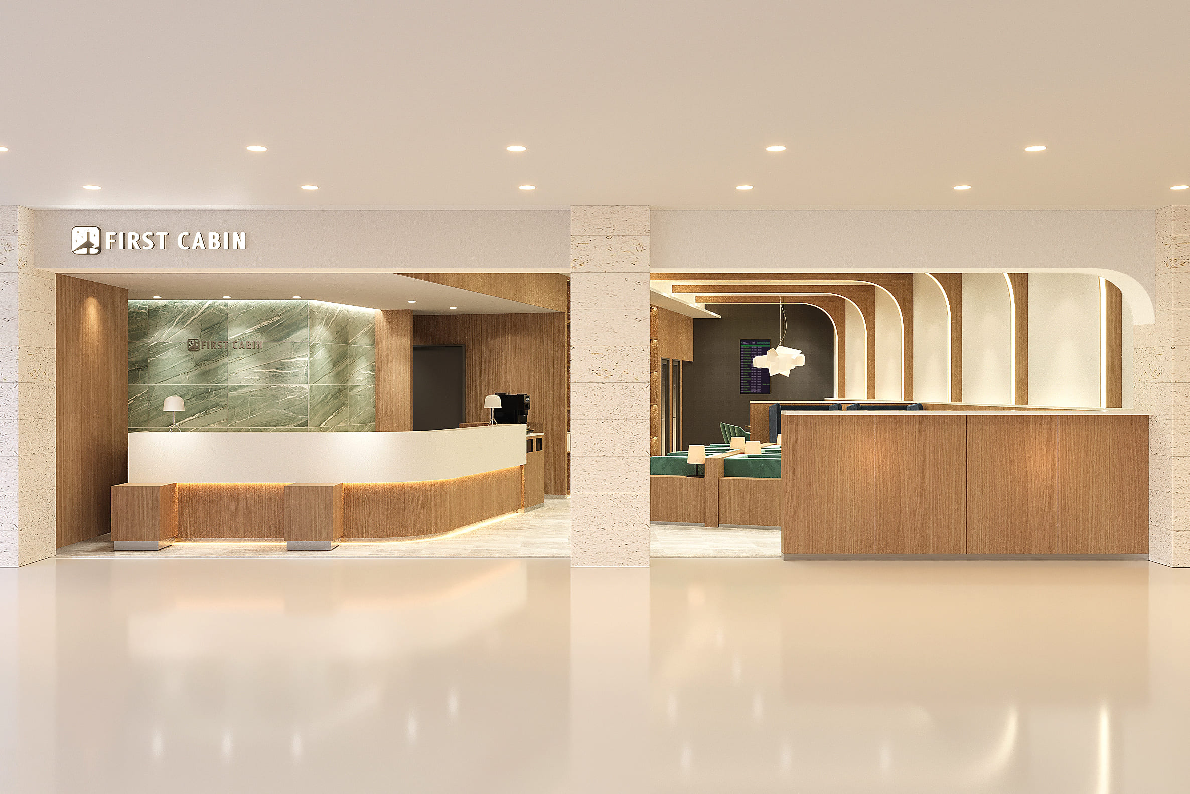 First Cabin Naha Airport business lounge at Naha Airport (OKA)