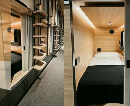 GettSleep Madrid business lounge at Adolfo Suarez Madrid-Barajas Airport (MAD)