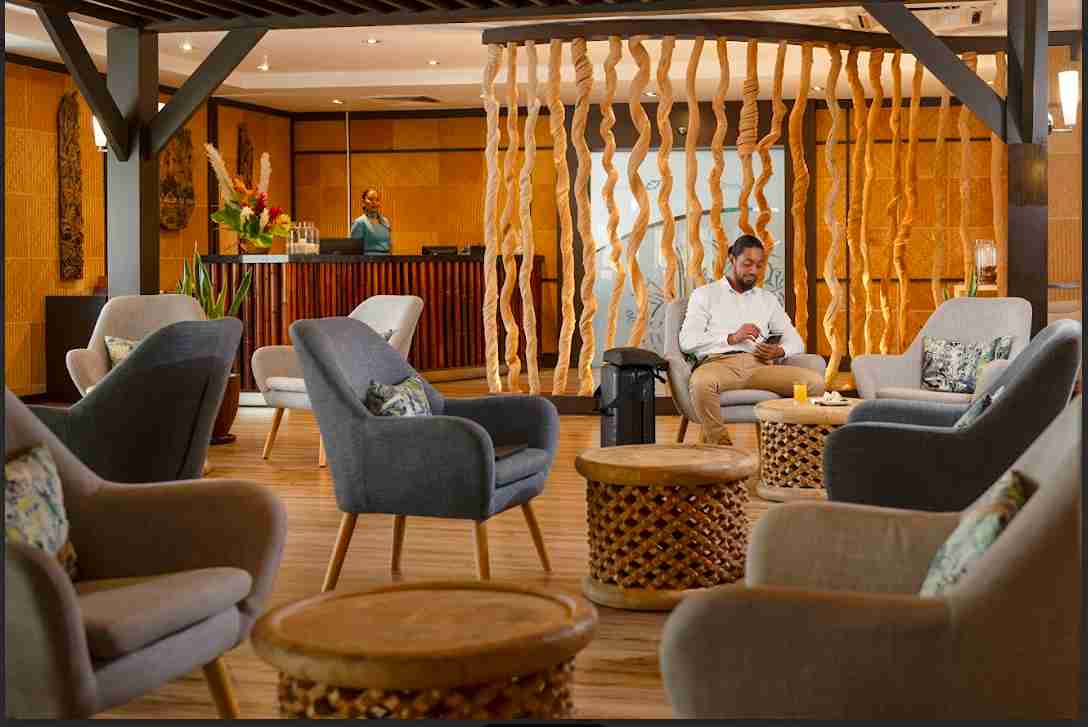 Salon Vallee de Mai business lounge at Seychelles International Airport (SEZ)