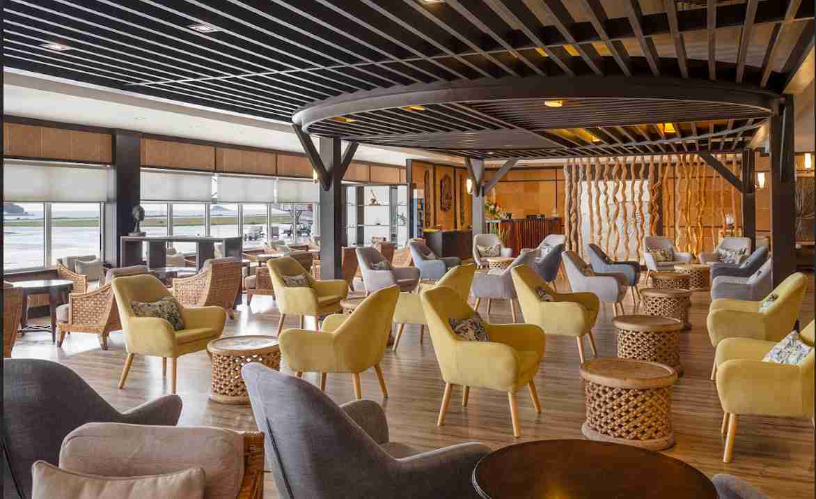 Salon Vallee de Mai business lounge at Seychelles International Airport (SEZ)