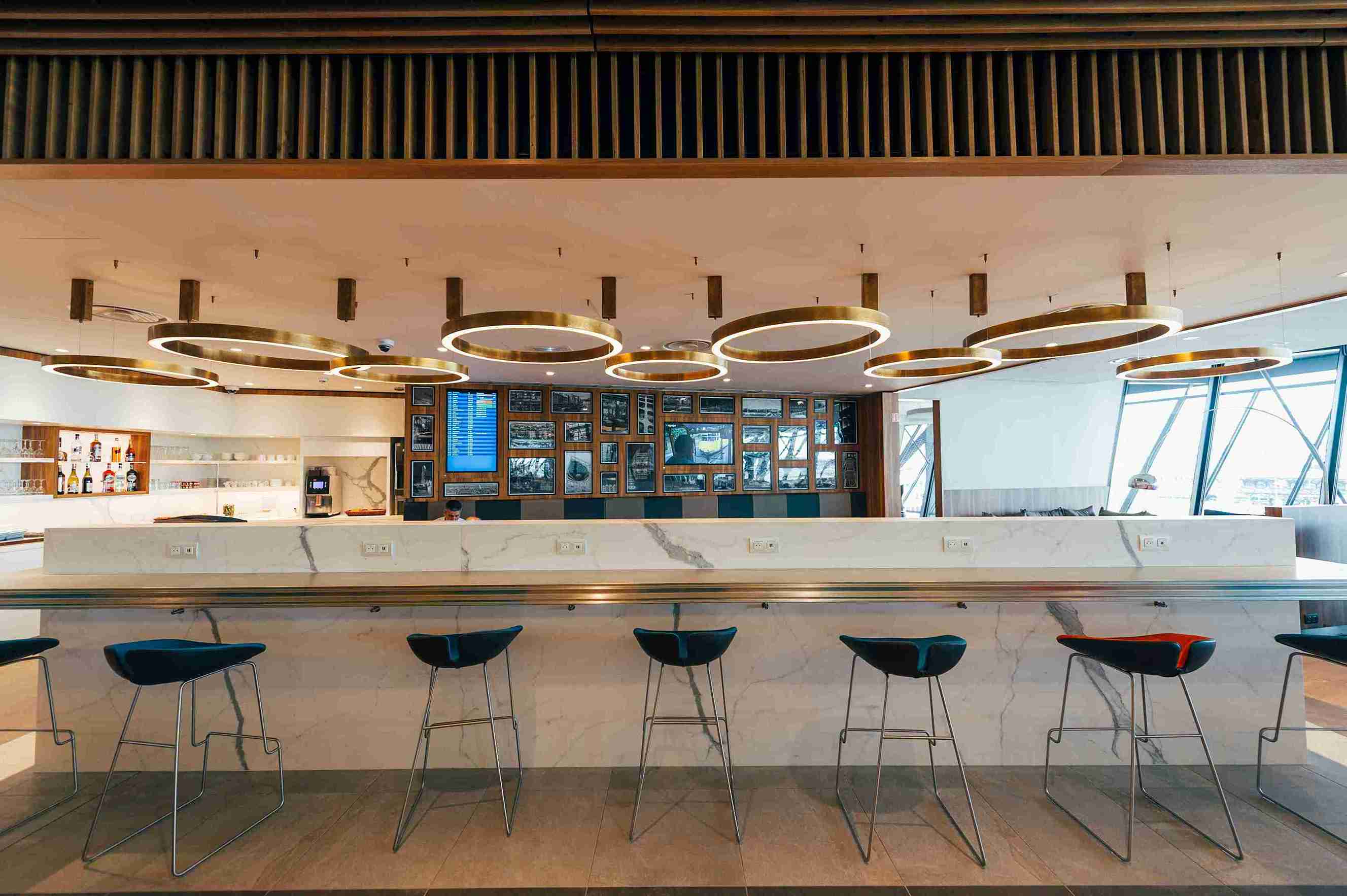 Mont-Blanc Lounge business lounge at Lyon Saint-Exupery International Airport (LYS)