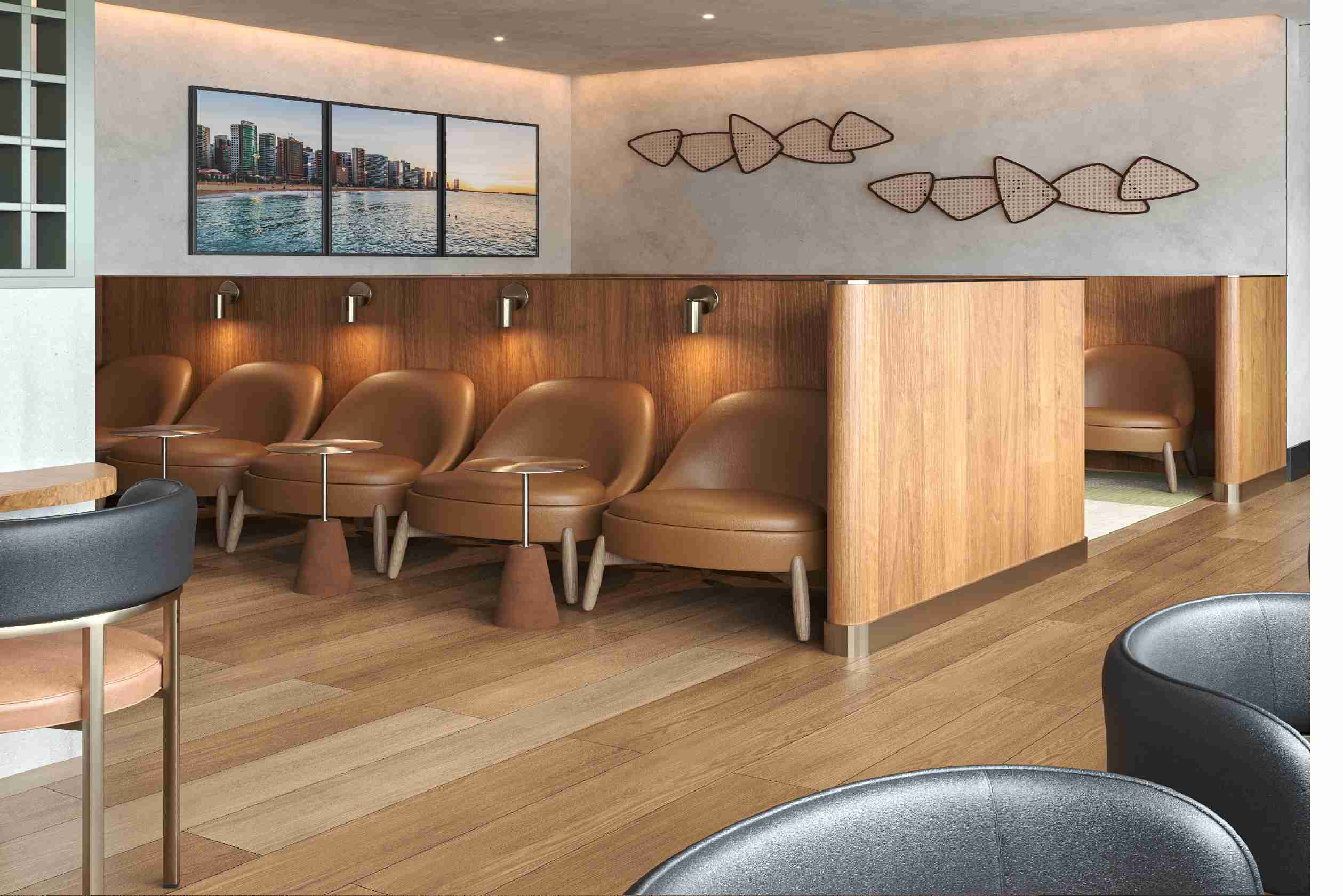 W Premium Lounge Fortaleza International II business lounge at Pinto Martins Airport (FOR)